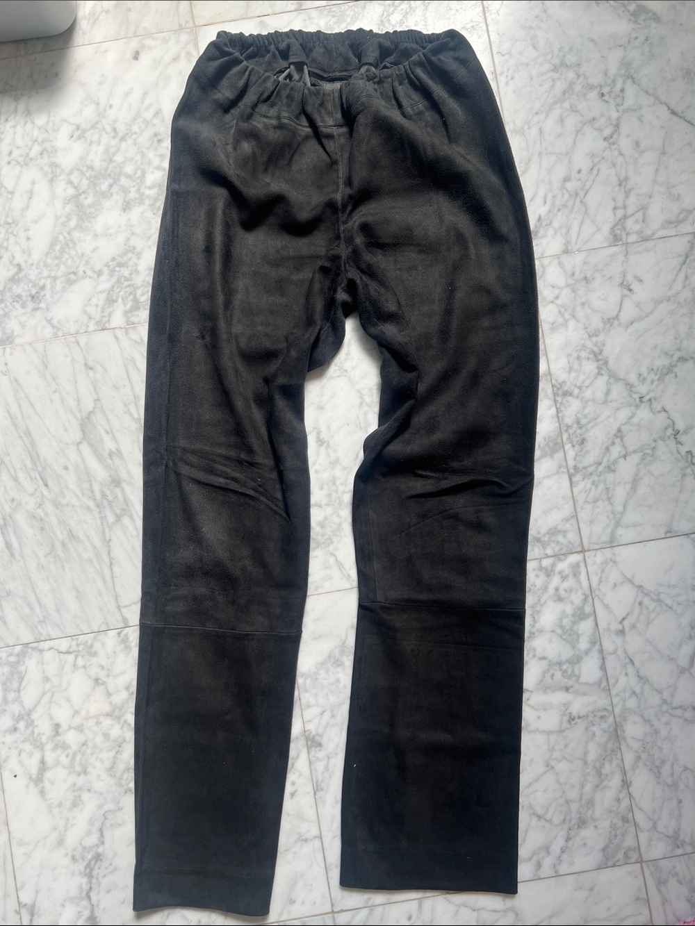 The Row Suede Leggings Size Small